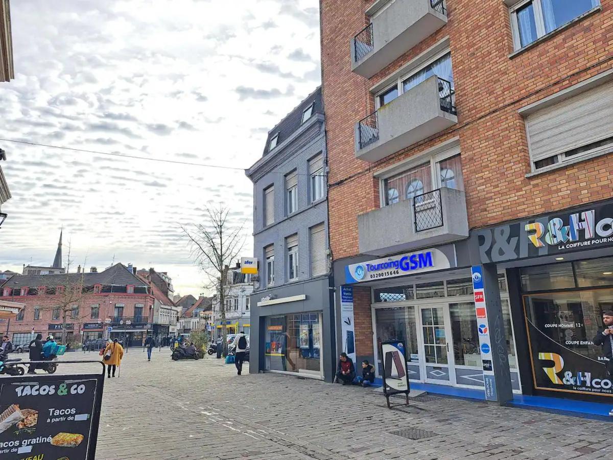 Magnifique T3 Avec Balcon Au Pied Du Metro Colbert Apartment Tourcoing Exterior photo
